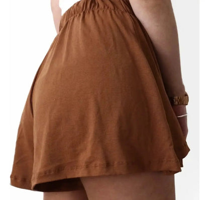 Shorts Godê Feminino Cintura Alta Em Viscolycra Soltinho