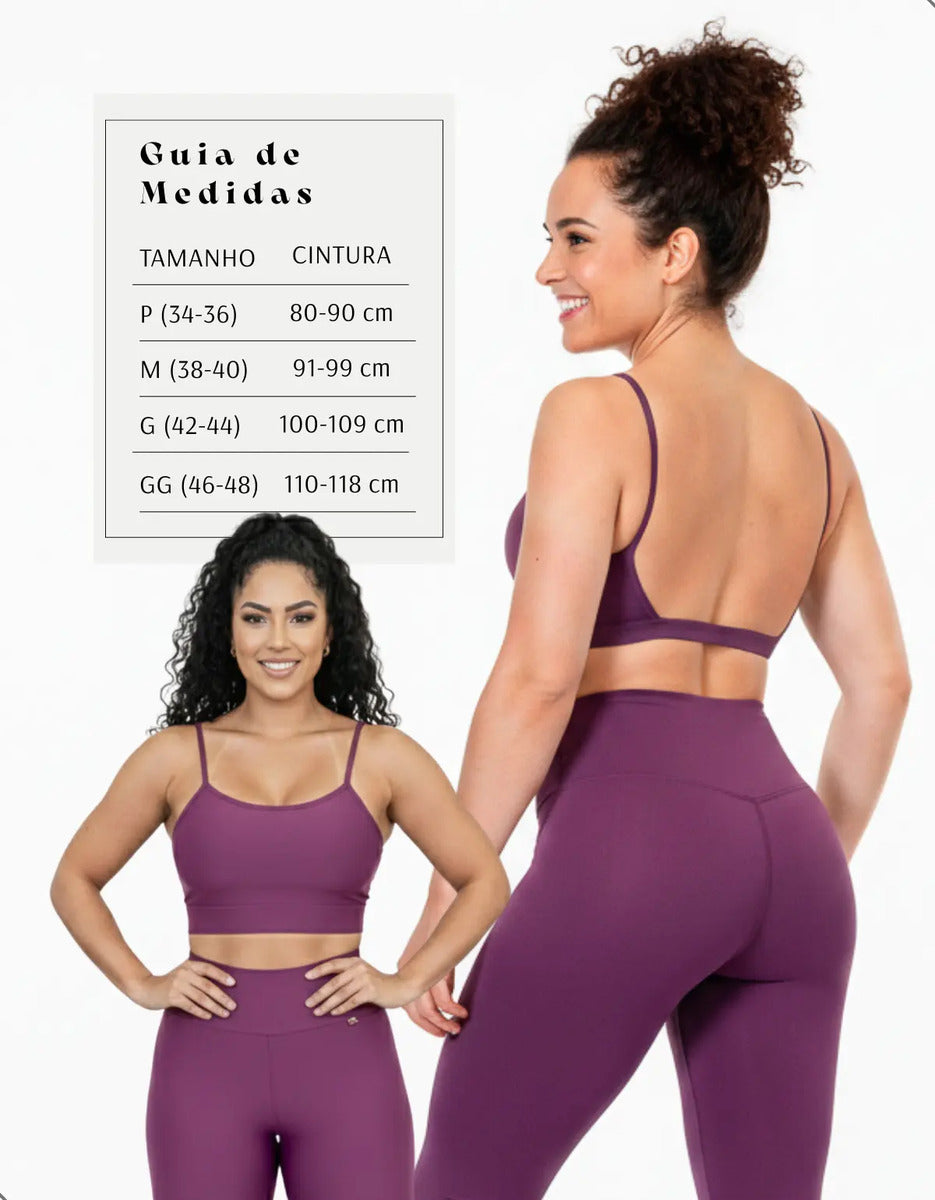 Top Fitness Academia Alça Fina Costa Aberta Feminino