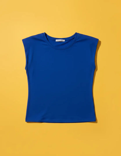 Blusa Feminina Muscle Tee Viscolycra Clássica Casual Chic