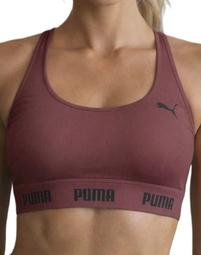Top Puma Original Feminino Alta Sustentação Academia Fitness