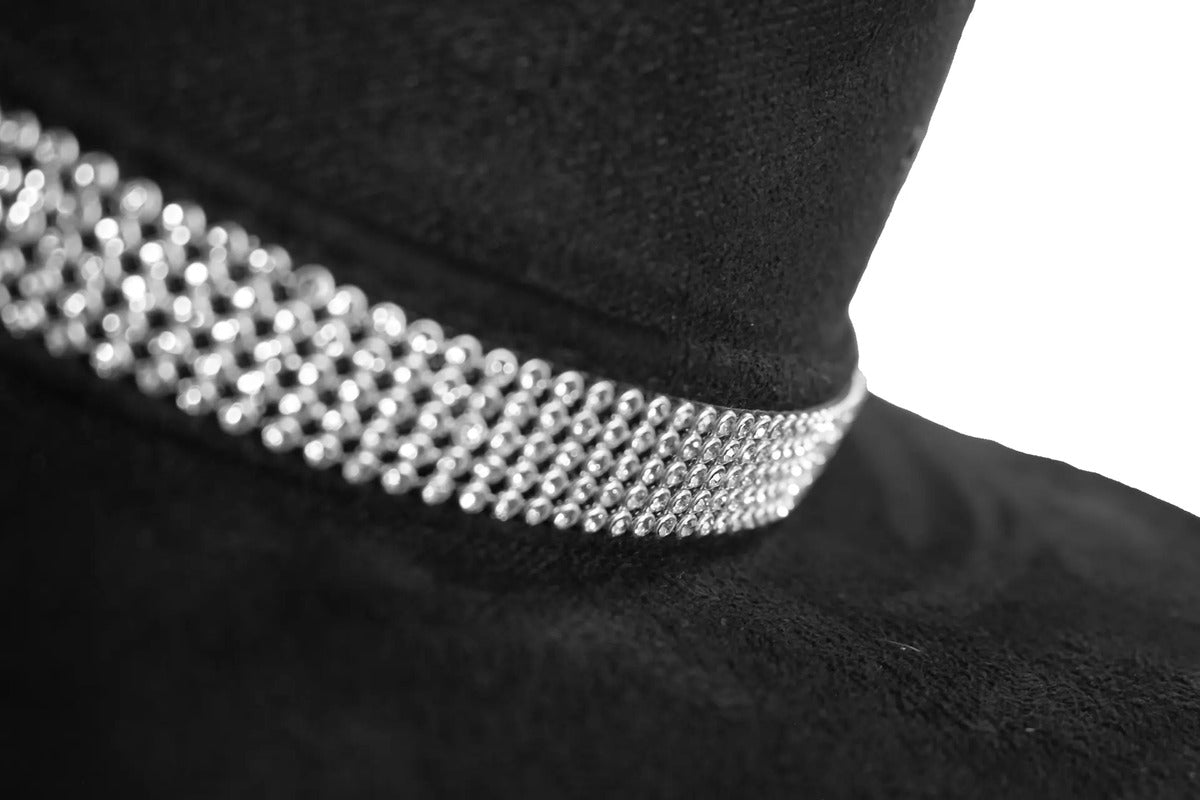 Chapéu Modelo Ana Castela Com Strass Versão Texas Cores Top