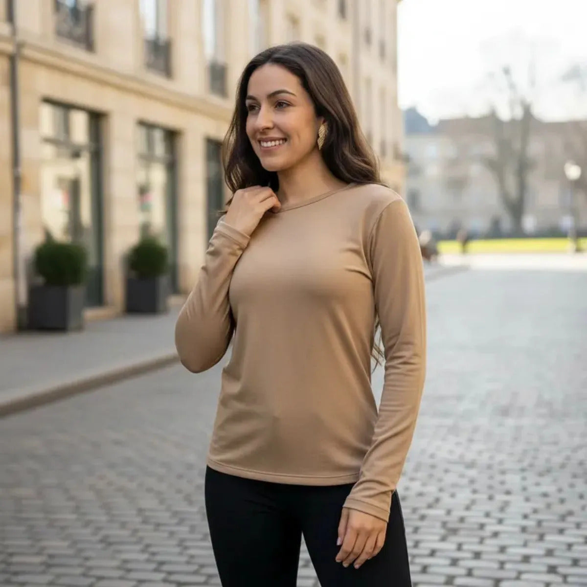Blusa Térmica Feminina Flanelada Peluciada Frio Inverno