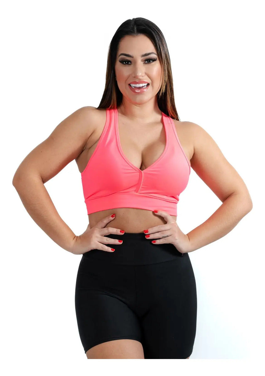Kit 2 Top Nadador Academia Fitness ,liso C/bojo Para Malhar