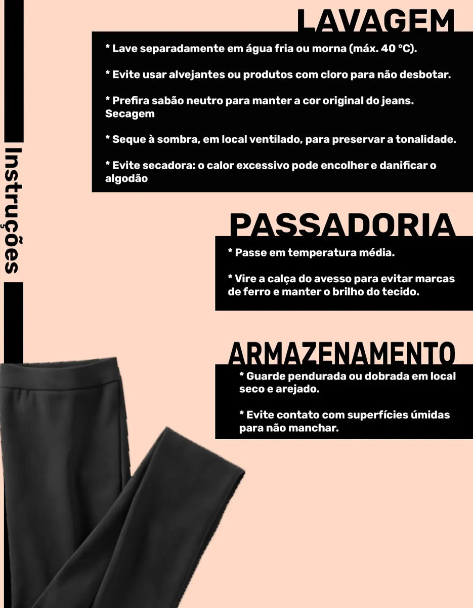 Calça Legging Flare Feminina Modelo Bailarina Cós Alto