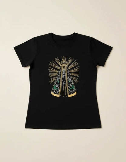 Blusa Feminina T-shirt Camiseta Nossa Senhora Aparecida