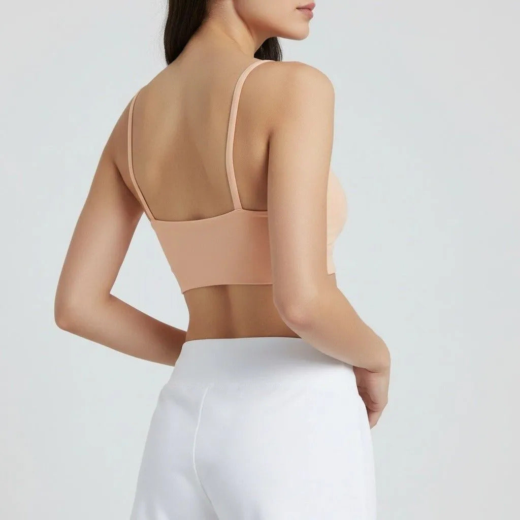 Top Cropped Feminino Alcinha Justo Liganet Fitness Academia