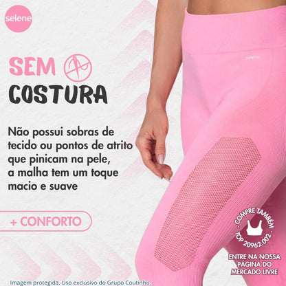Legging Fitness de Treino Zero Transparência Selene