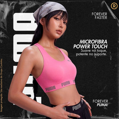 Top Puma Academia Fitness Original Nadador Alta Sustentação