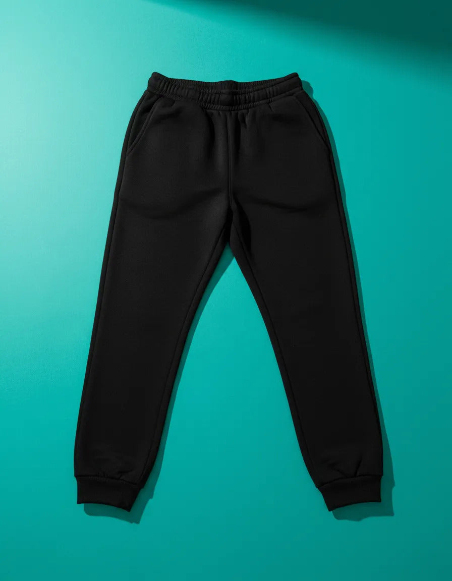 Calça Moletom Feminina Flanelado Com Bolso Lateral