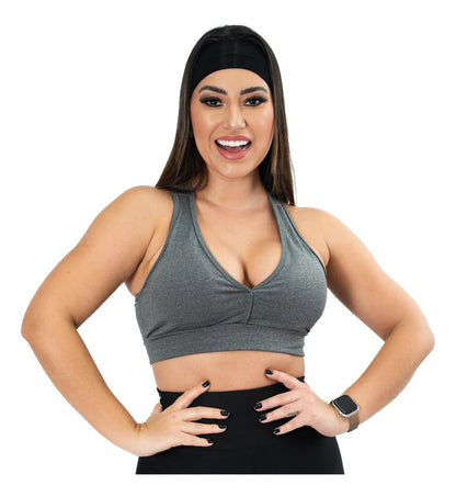 Kit 2 Top Nadador Academia Fitness ,liso C/bojo Para Malhar