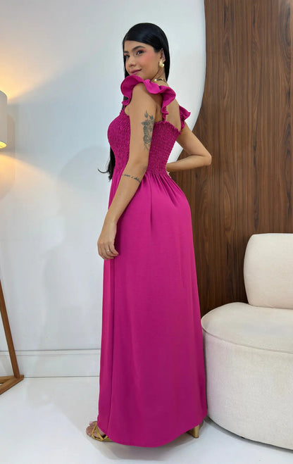 Loose-fitting Casual Long Dress Strappy Summer Party Evangelical