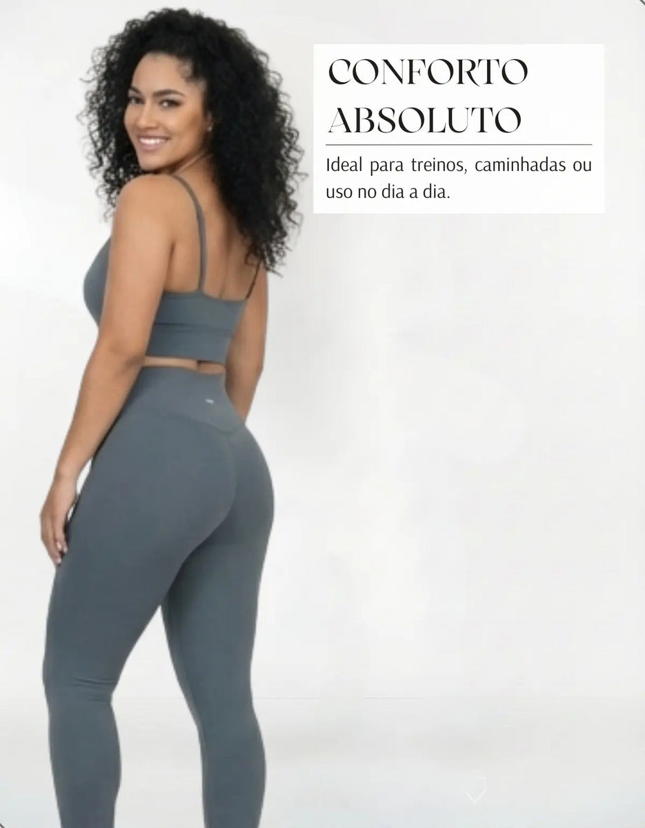 Top Fitness Academina De Alcinha Fina Com Bojo