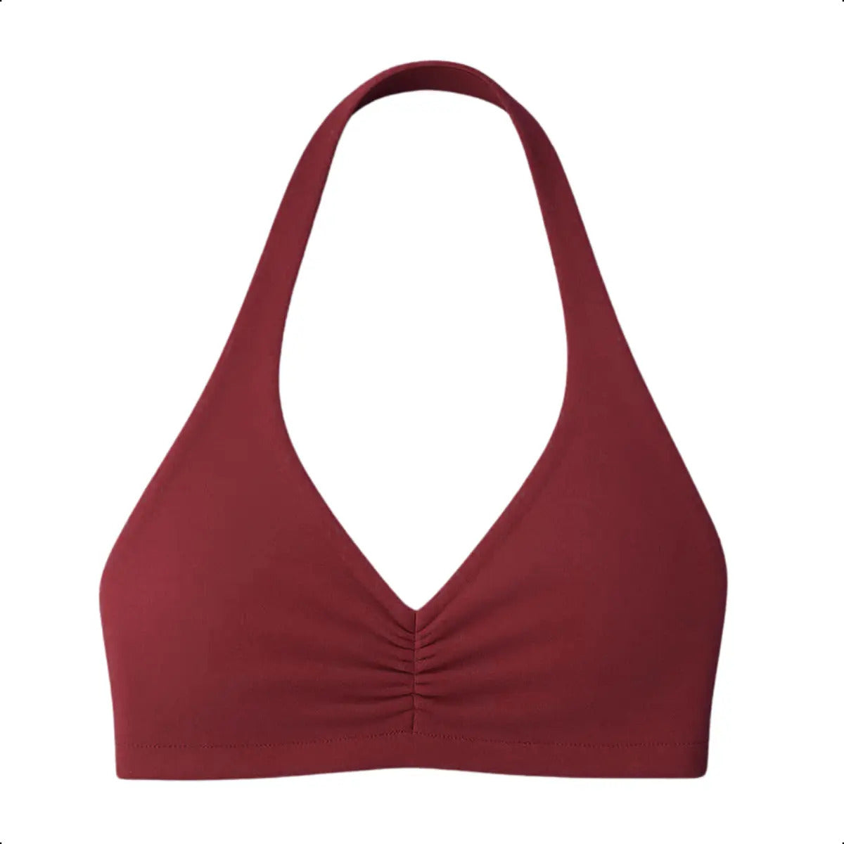 Top Halter Fitness Frente Unica Suplex Bojo Removìvel Yoga