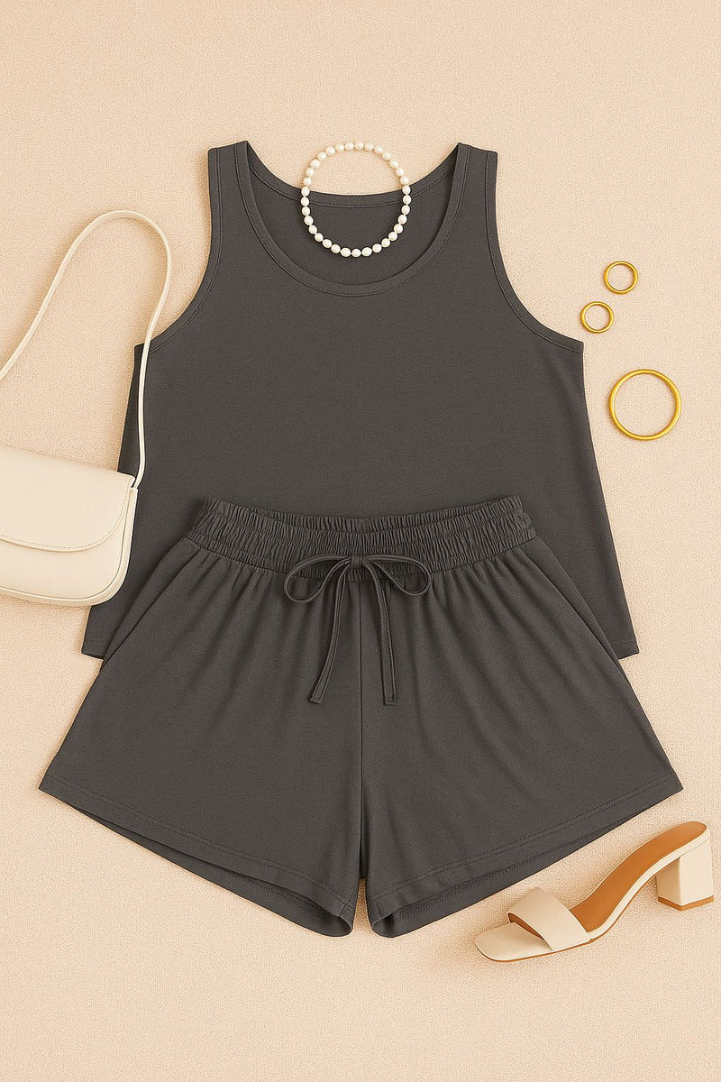 Shorts Plus Size Leve Feminino Cintura Alta