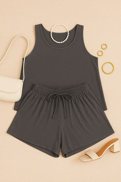 Shorts Plus Size Leve Feminino Cintura Alta