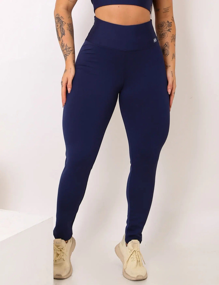 Calça Legging Fitness Zero Transparência Cintura Alta Koenig