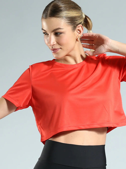 Cropped Feminino Dry Fit Academia