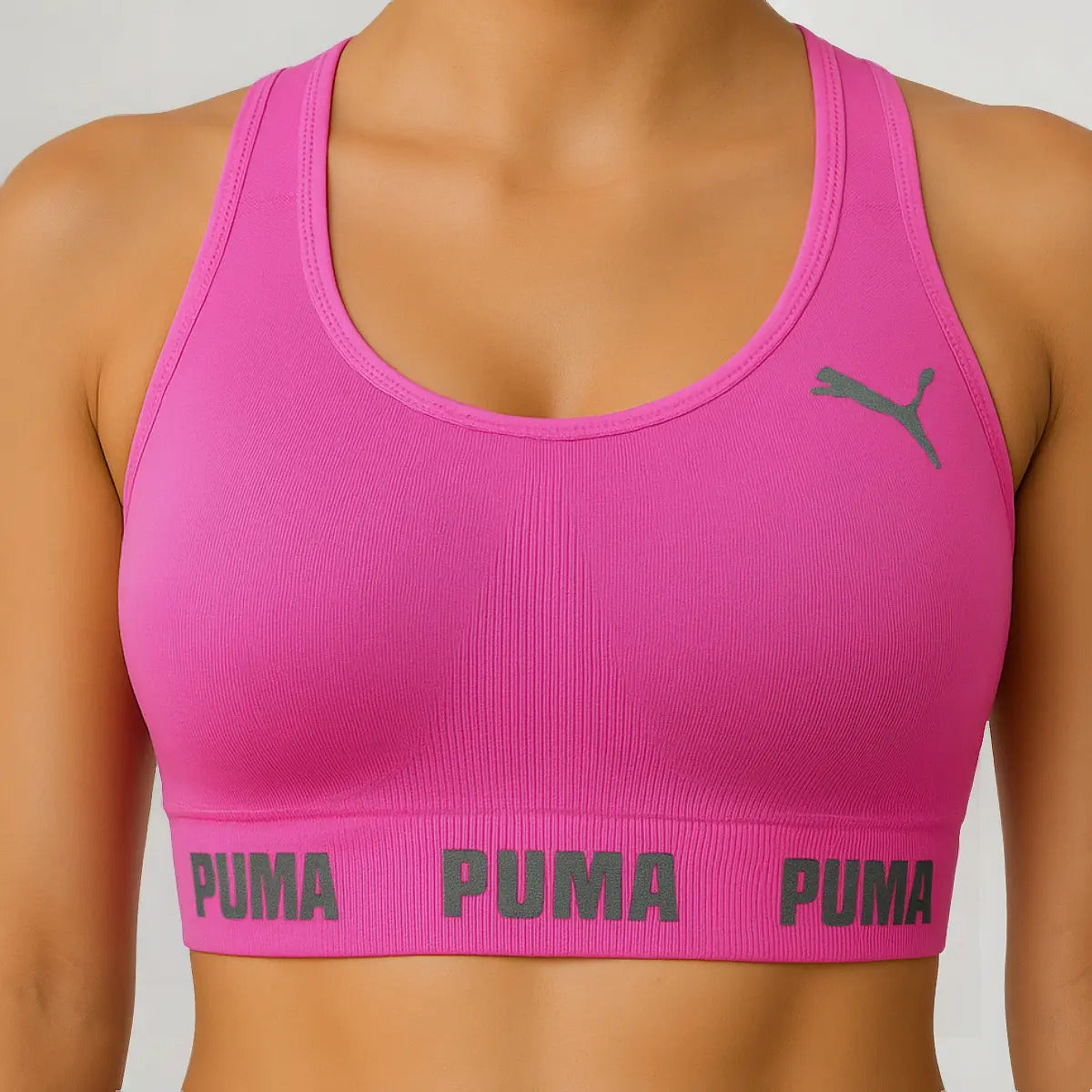 Top Puma Academia Fitness Original Nadador Alta Sustentação