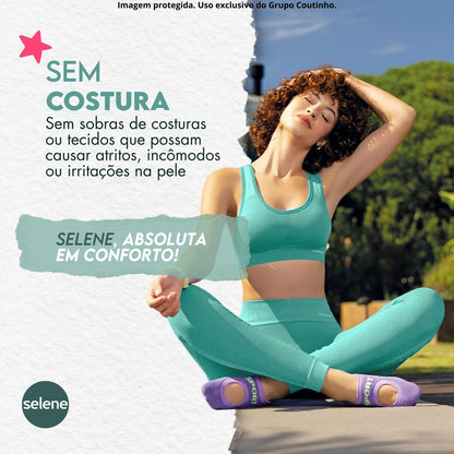 Calça Legging Fitness Academia Selene Levanta Bumbum