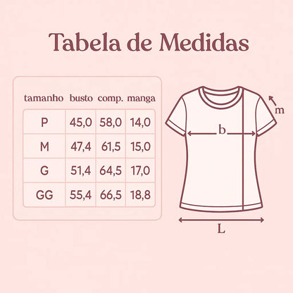 Blusa Feminina T-shirt Camiseta Nossa Senhora Aparecida