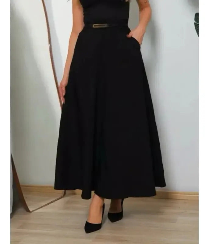 Saia Longa Social Alfaiataria Moda Feminina Evangelica Prime