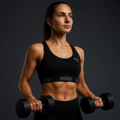 Top Puma Academia Fitness Original Nadador Alta Sustentação